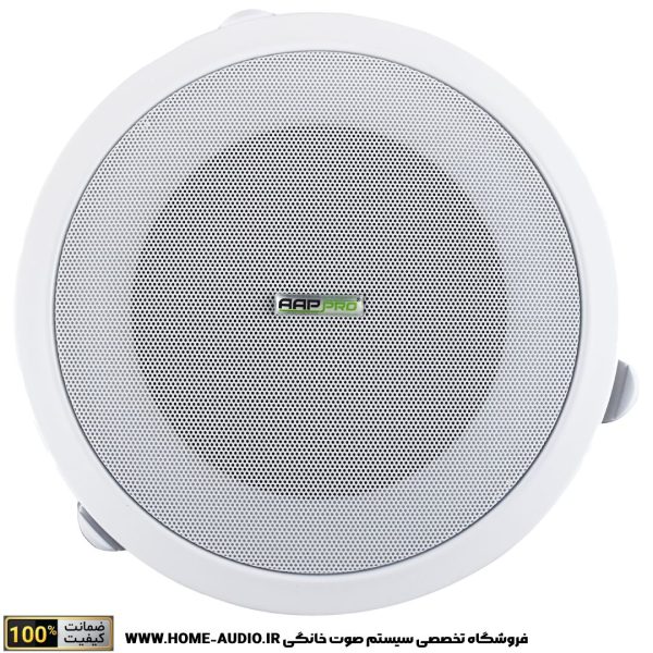 مجموعه کامل 4 اسپیکر سقفی آسیا آمپ مدل AAP PRO 506 + آمپلی فایر نایس وویس مدل NICE VOICE C - Image 2