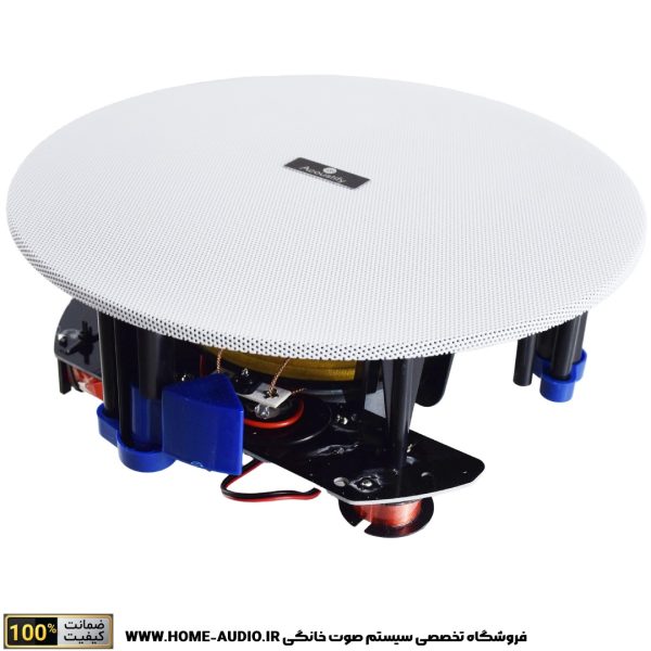 مجموعه کامل 2 اسپیکر سقفی آکوستیفای مدل ACOUSTIFY C600 + آمپلی فایر 200 وات - Image 2