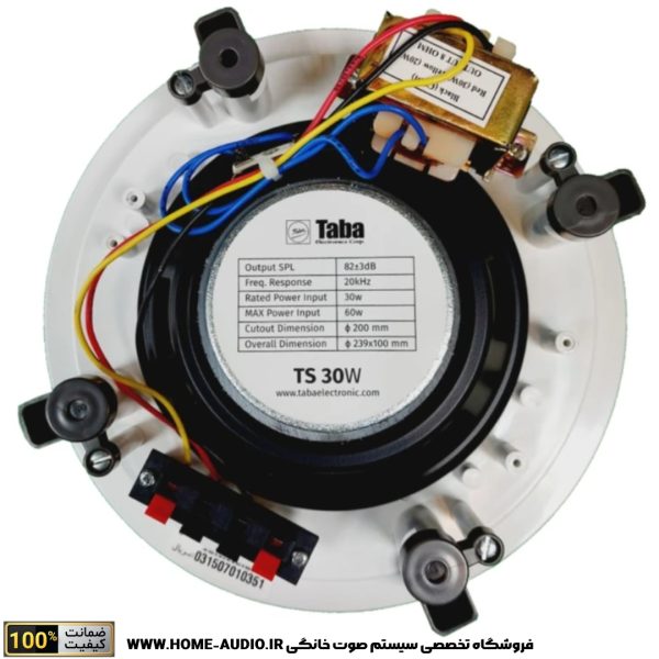 اسپیکر سقفی تابا 30 وات TABA TS 30W - Image 2