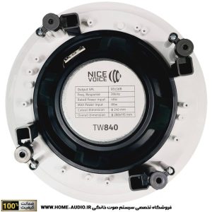 اسپیکر سقفی نایس وویس مدل NICE VOICE TW840