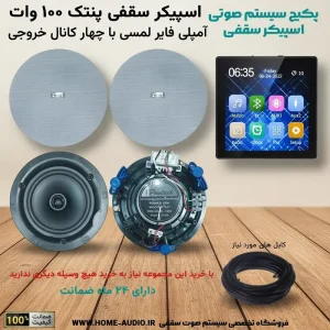 پکیج اسپیکر سقفی پنتک 100 وات