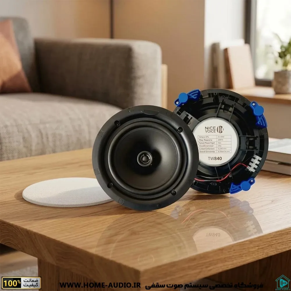 اسپیکر سقفی نایس وویس مدل NICE VOICE TW840 - Image 1
