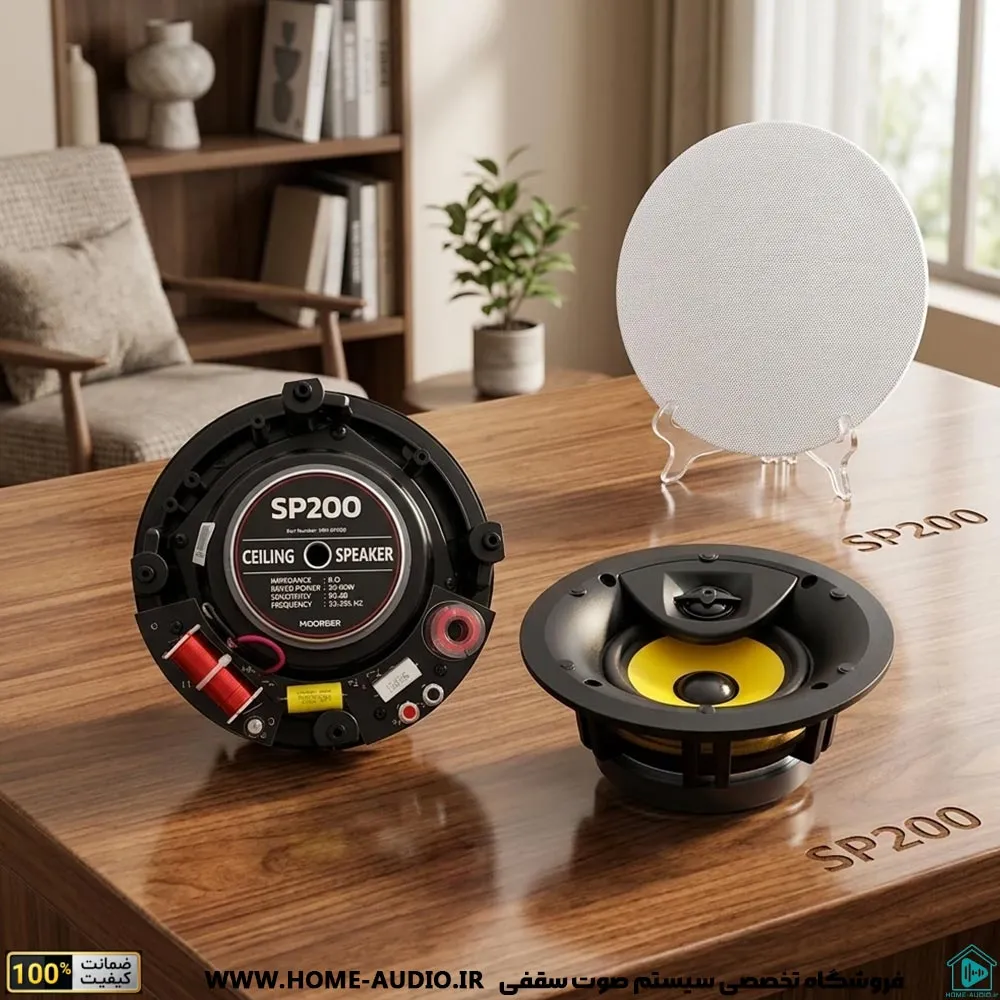 اسپیکر سقفی نایس وویس مدل nice voice sp200 - Image 1