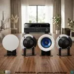 مجموعه کامل اسپیکر سقفی یاماها Yamaha NS‑IC800 و آمپلی فایر یاماها Yamaha RX‑V385